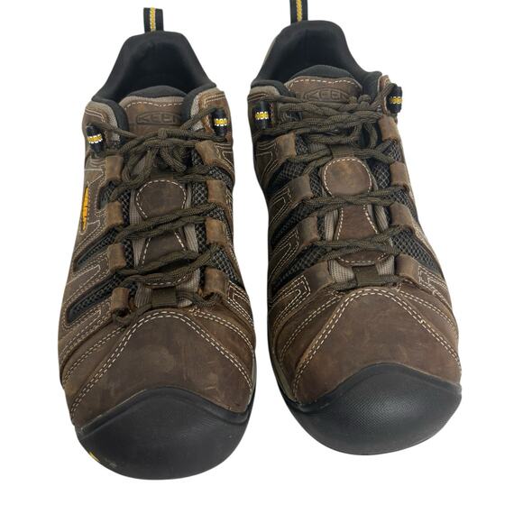 Keens Men’s Flint II Soft Toe Brown Leather Size 12D - Picture 2 of 9